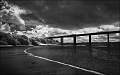 Storm-break over Orwell Bridge - Barry Freeman